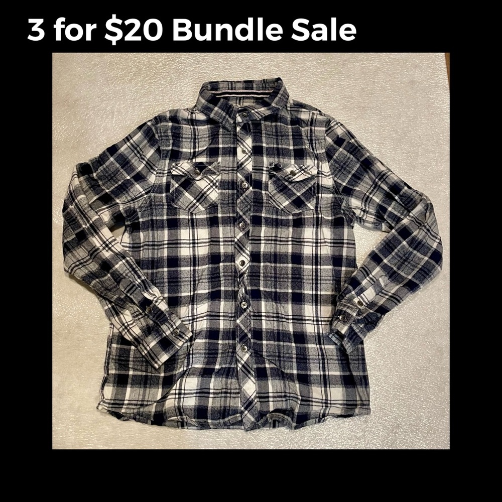 First Wave Flannel Button Down